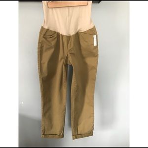 Gap Maternity Girlfriend full panel pants, Size 6